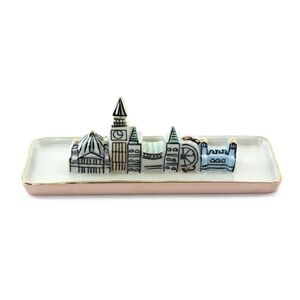 Anthropologie London Cityscape Jewelry Tray - Multicolor